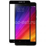 Защитное стекло для Xiaomi Mi5s Plus [на весь экран] (черное)