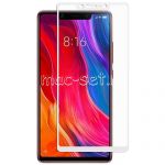 Защитное стекло для Xiaomi Mi 8 SE [на весь экран] (белое)