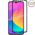 Защитное стекло для Xiaomi Mi 9 Lite [клеится на весь экран] Red Line (черное)