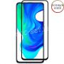 Защитное стекло для Xiaomi POCO F2 Pro [клеится на весь экран] Premium (черное)