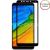 Защитное стекло для Xiaomi Redmi 5 [клеится на весь экран] (черное)