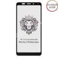 Защитное стекло для Xiaomi Redmi 5 Plus [клеится на весь экран] Premium (черное)