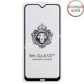 Защитное стекло для Xiaomi Redmi 8 / 8A [клеится на весь экран] Premium (черное)