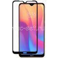 Защитное стекло для Xiaomi Redmi 8 / 8A [на весь экран] (черное)