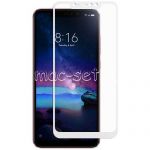 Защитное стекло для Xiaomi Redmi Note 6 Pro [на весь экран] (белое)