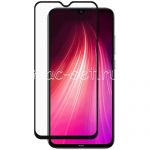 Защитное стекло для Xiaomi Redmi Note 8 [на весь экран] (черное)