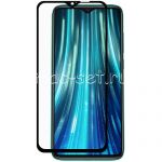 Защитное стекло для Xiaomi Redmi Note 8 Pro [на весь экран] (черное)