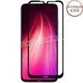 Защитное стекло для Xiaomi Redmi Note 8 [клеится на весь экран] Red Line (черное)