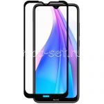 Защитное стекло для Xiaomi Redmi Note 8T [на весь экран] (черное)