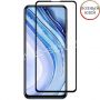 Защитное стекло для Xiaomi Redmi Note 9 Pro / Note 9S [клеится на весь экран] Premium (черное)