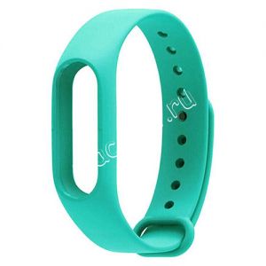 Силиконовый ремешок для Xiaomi Mi Band 2 (бирюзовый) Red Line