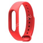 Силиконовый ремешок для Xiaomi Mi Band 2 (красный) Red Line