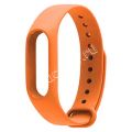 Силиконовый ремешок для Xiaomi Mi Band 2 (оранжевый) Red Line