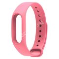 Силиконовый ремешок для Xiaomi Mi Band 2 (розовый) Red Line
