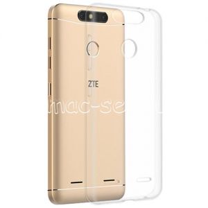 Чехол-накладка силиконовый для ZTE Blade V8 mini (прозрачный 1.0мм)